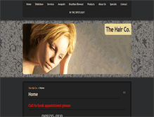 Tablet Screenshot of 1-thehairco.com